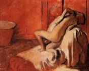 埃德加 德加 : After the Bath